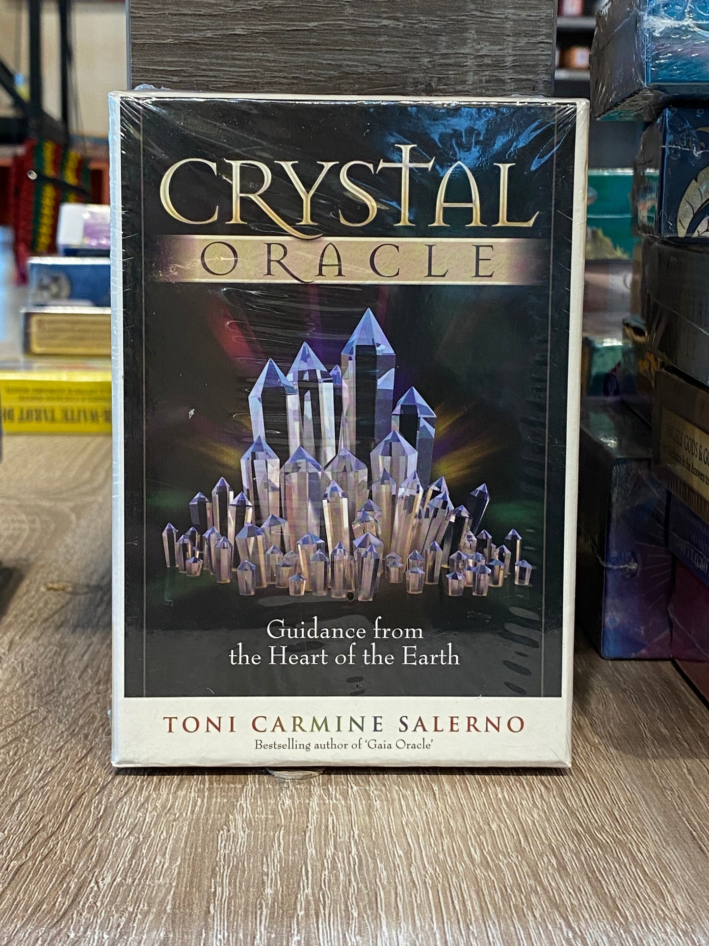 Crystal oracle deck & book by Toni Carmine Salerno