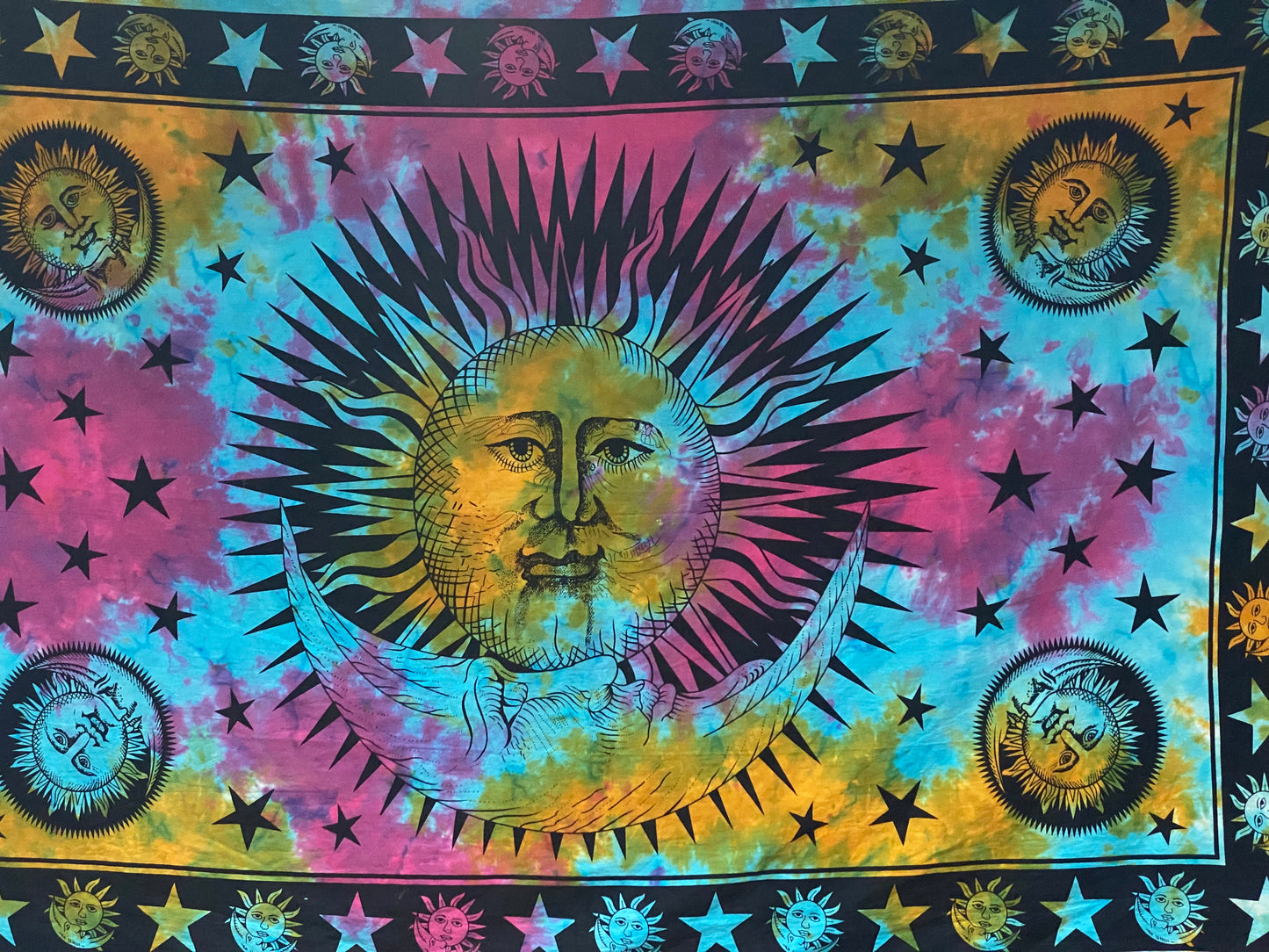 The Sun, The Moon, And The Stars Tapestry