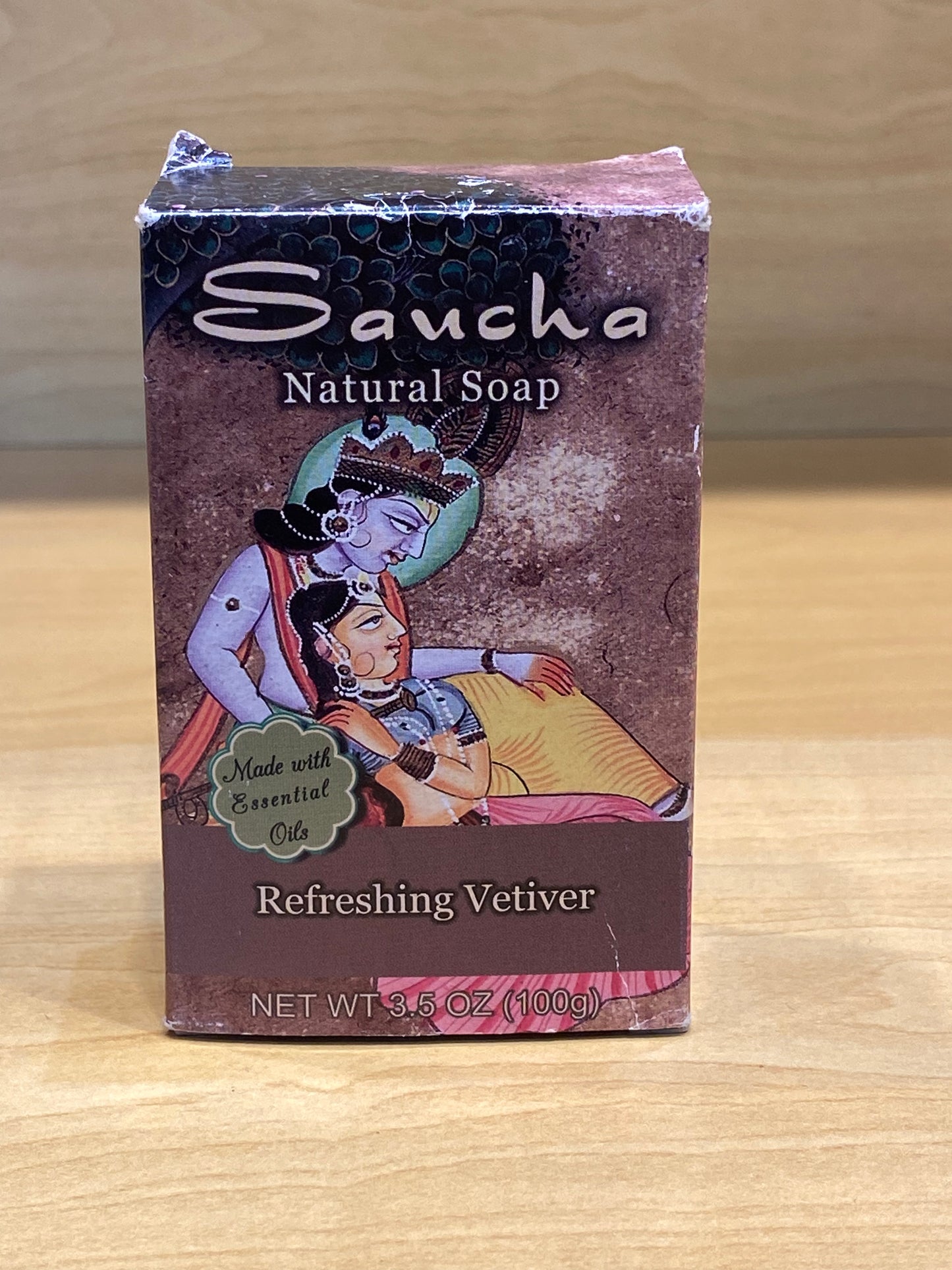 Vetiver Soap Bar Saucha Natural Soap