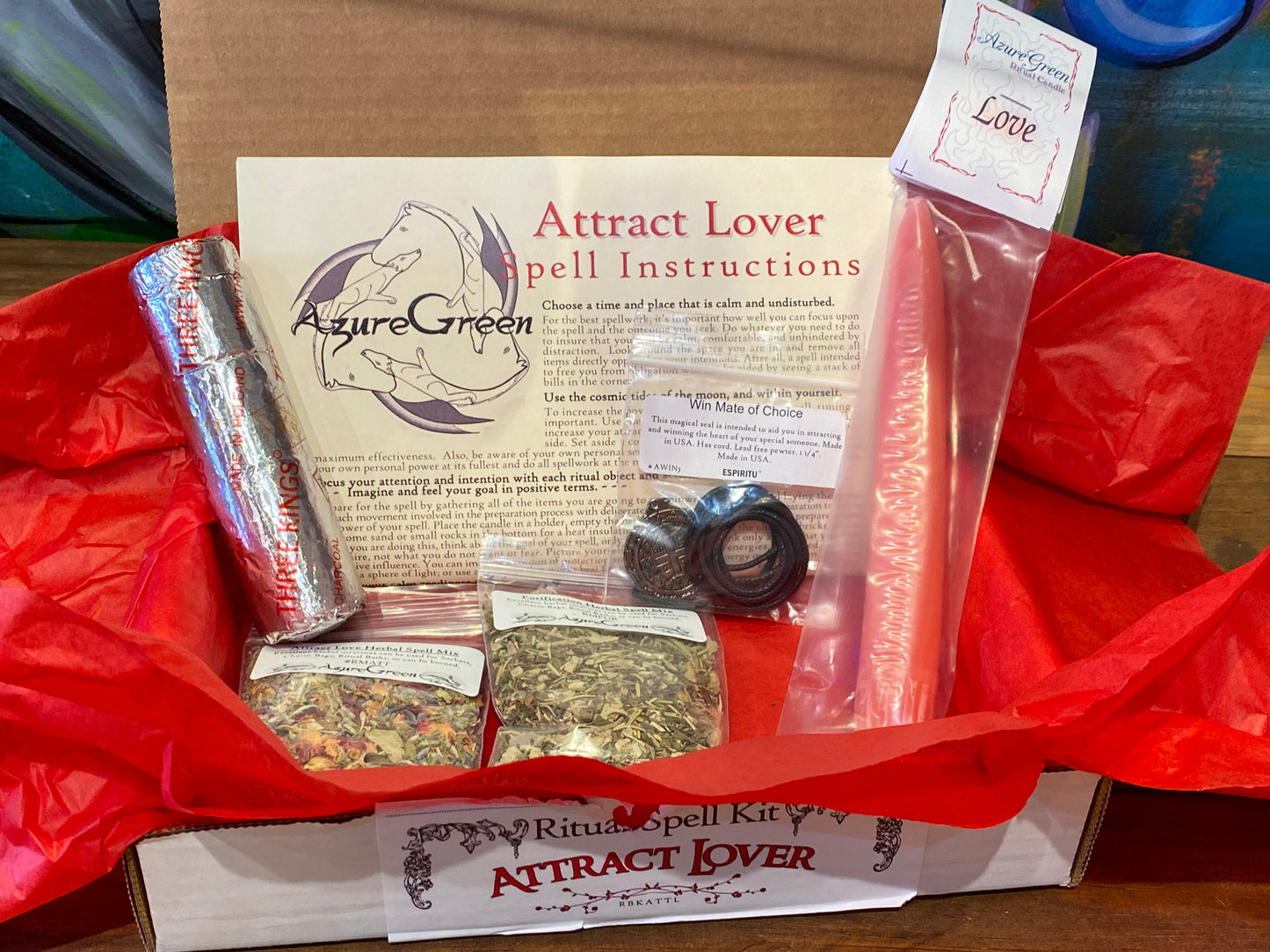 Attract Lover Ritual Spell Kit