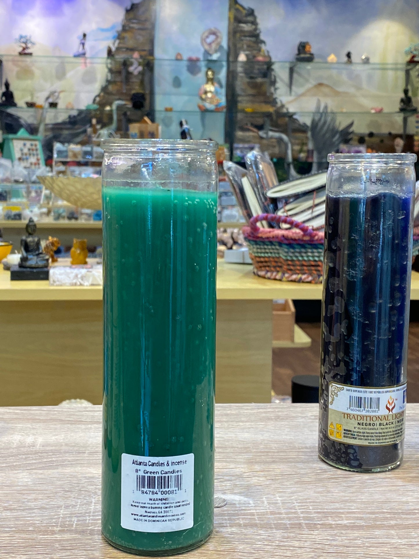 Green 7 Day Candle