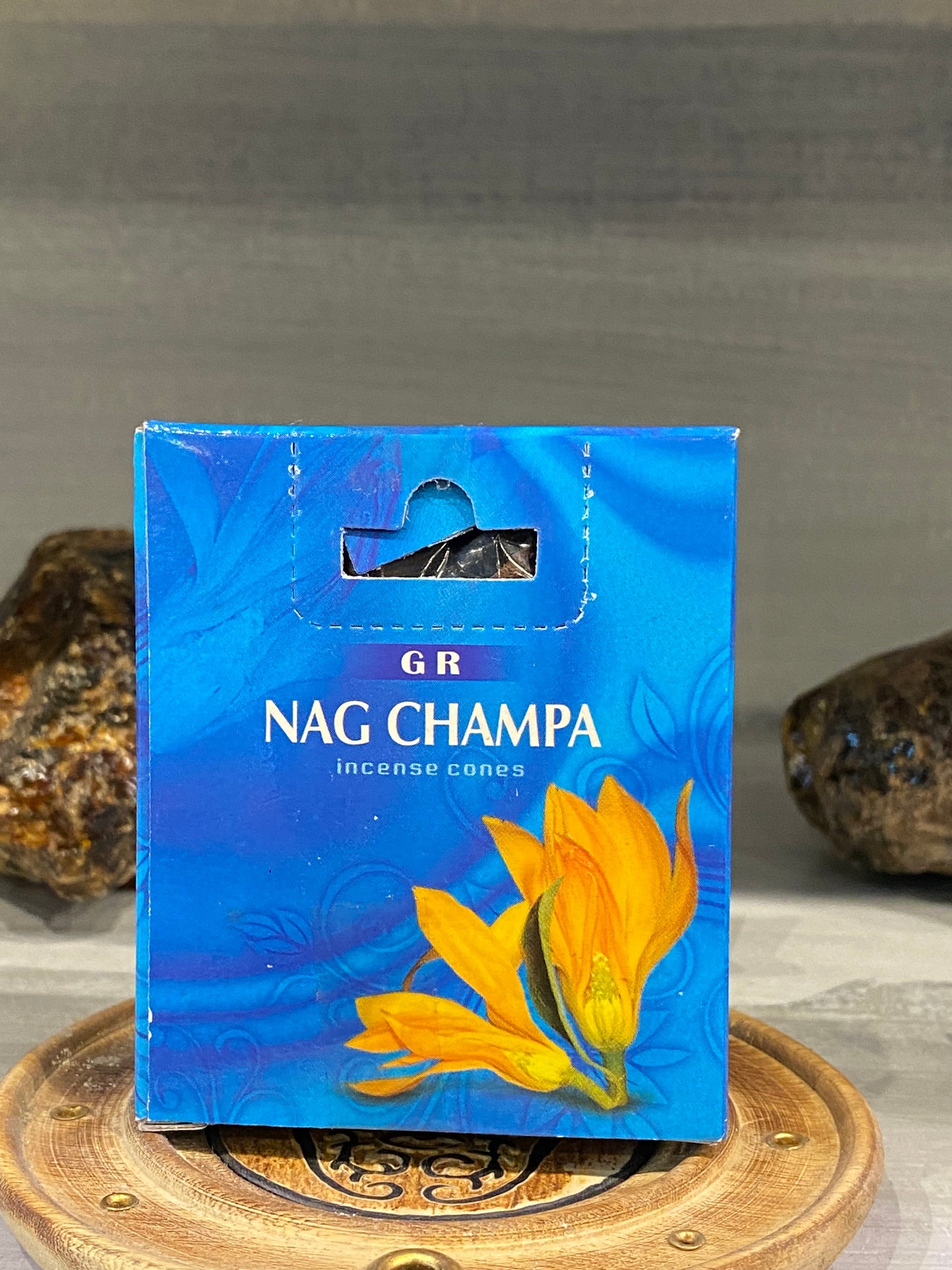 GR Nag Champa Incense 10 count Cones