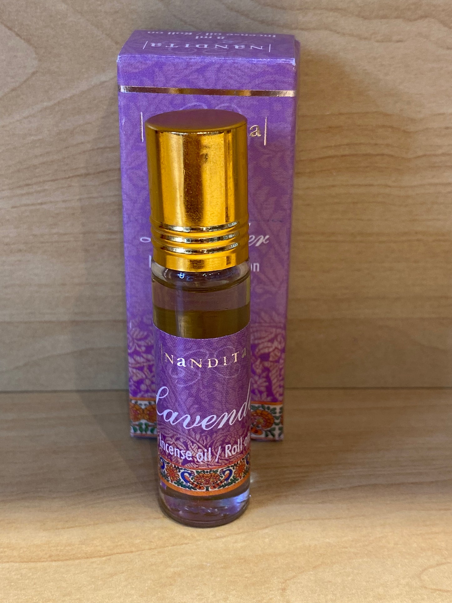 Nandita Lavender Roll On Incense Oil - 8mL