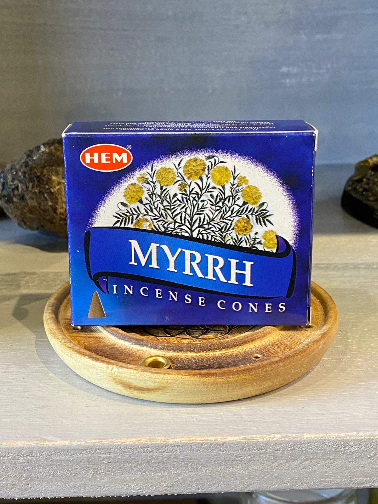 HEM Myrrh Incense Cones 10 cones Each