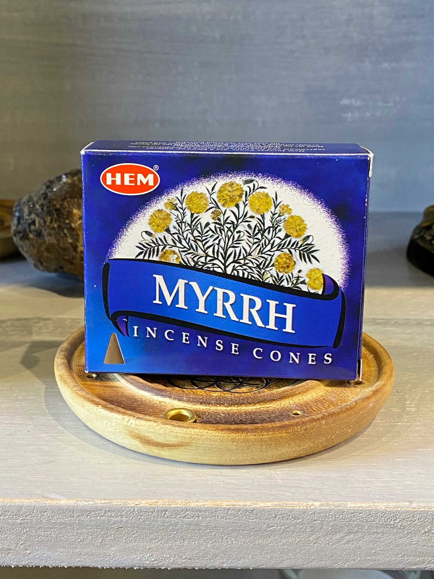 HEM Myrrh Incense Cones 10 cones Each