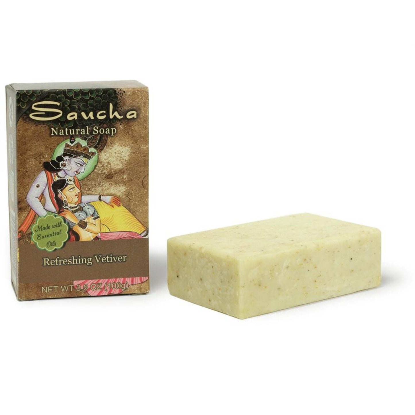 Vetiver Soap Bar Saucha Natural Soap