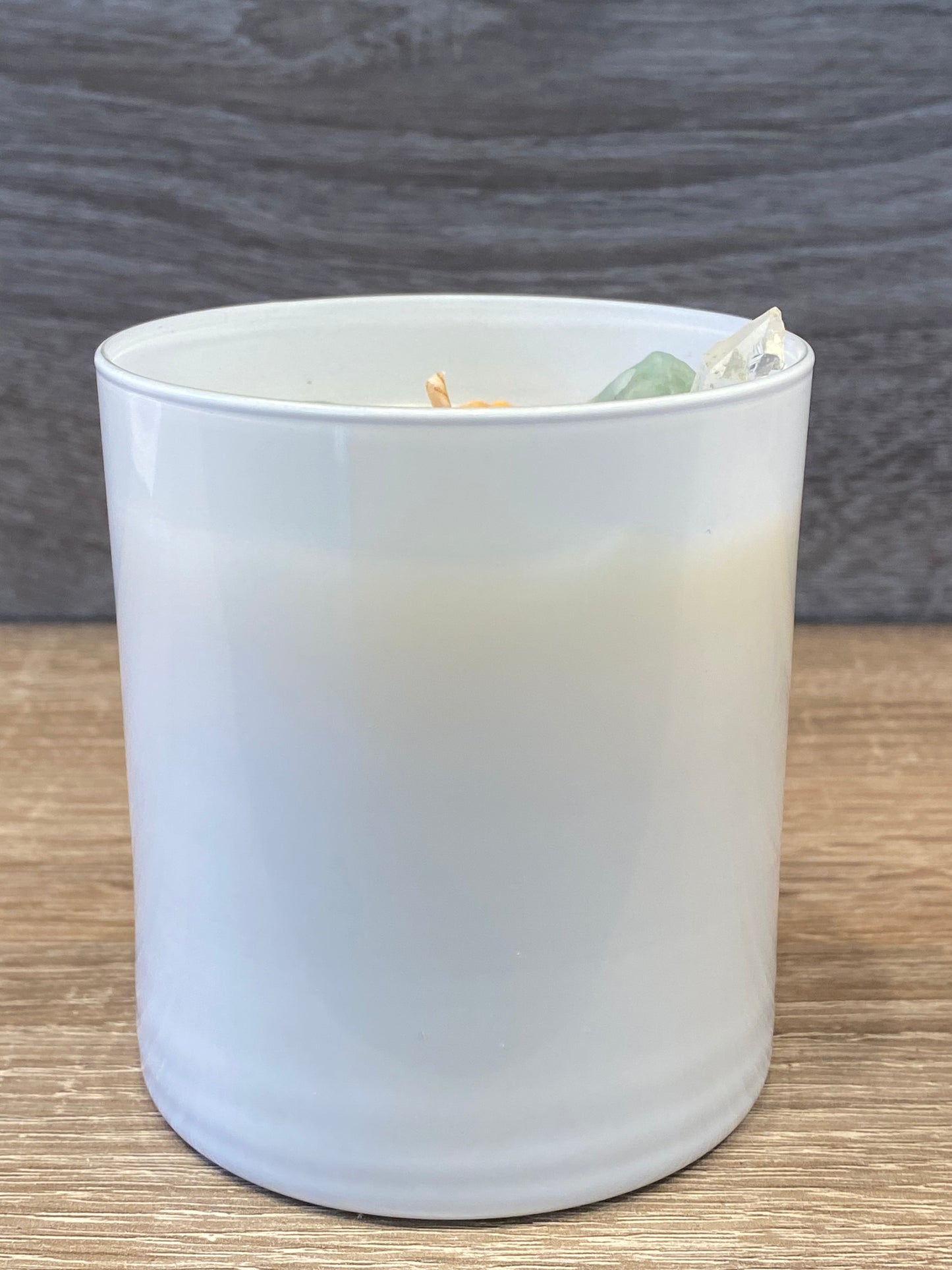 Crystal Scented Candle Aventurine