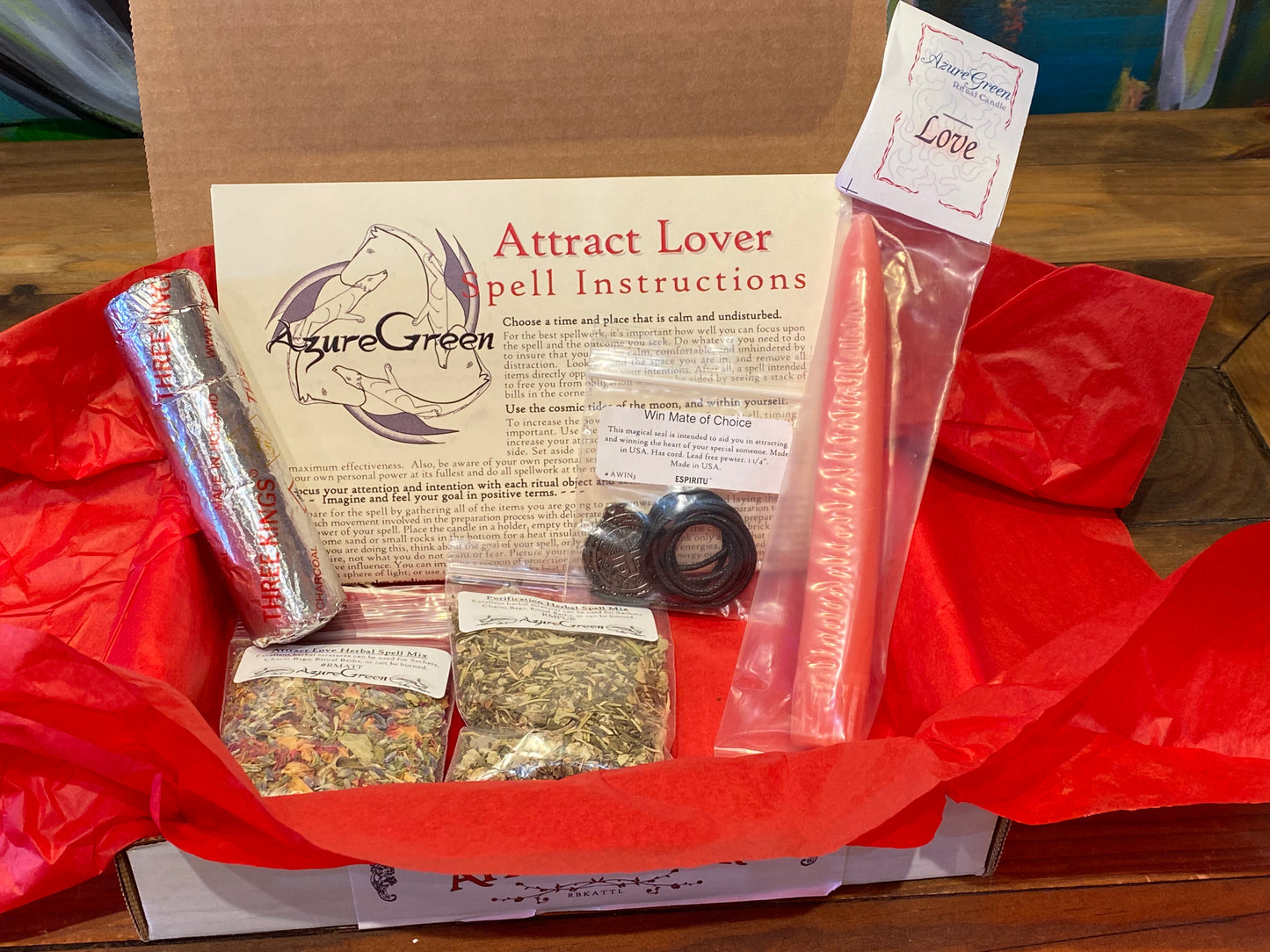 Attract Lover Ritual Spell Kit