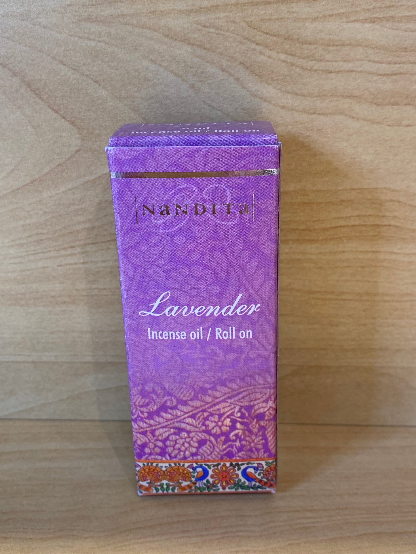 Nandita Lavender Roll On Incense Oil - 8mL