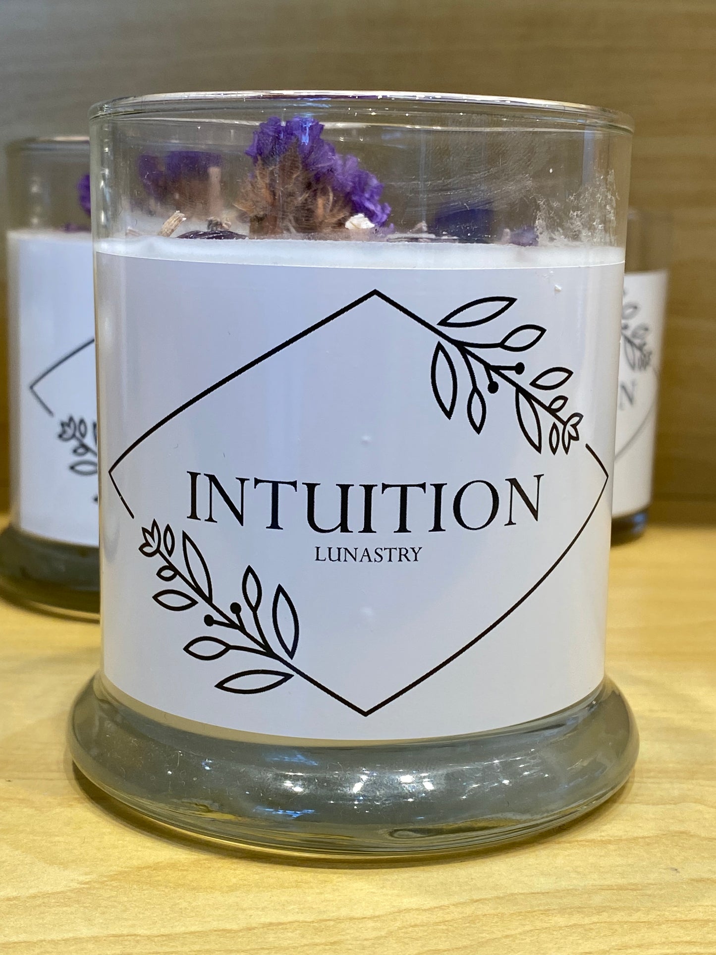 Intuition Soy Wax Crystal Candle