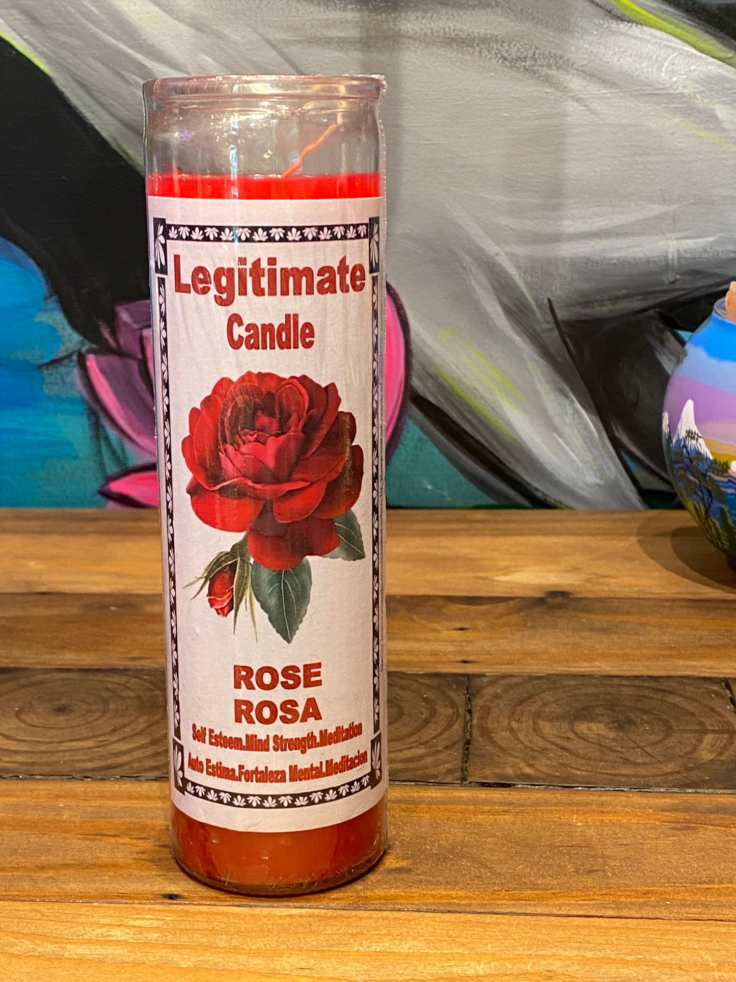 Legitimate Rose Rosa Candle