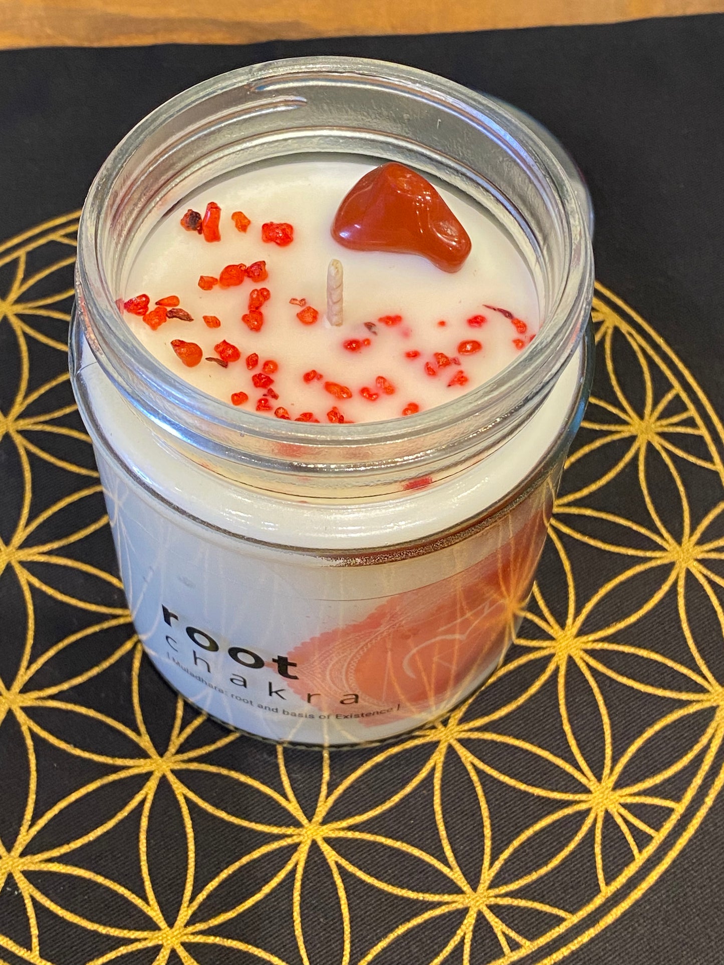 Nature's Artifacts Root Chakra Candle