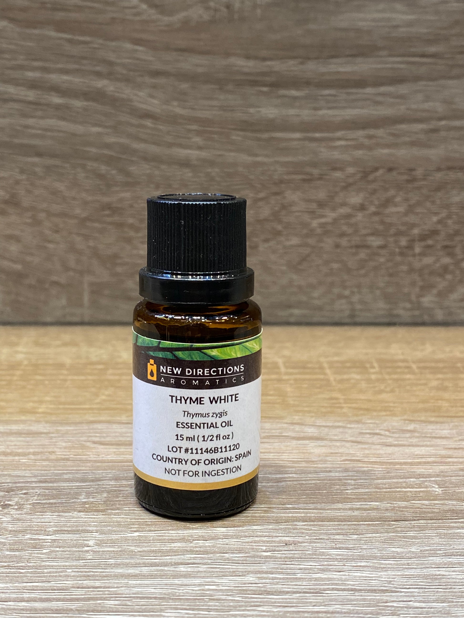 New Directions Aromatics Thyme White Oil