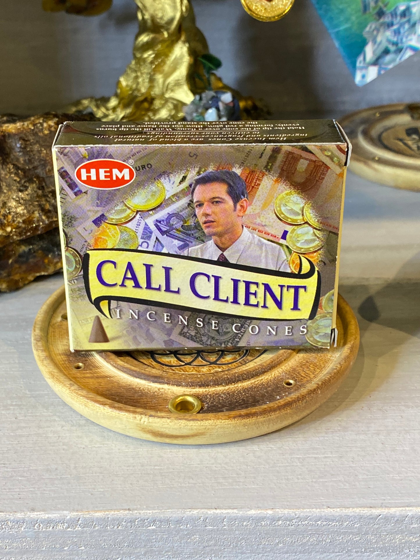 HEM Call Client Incense Cones