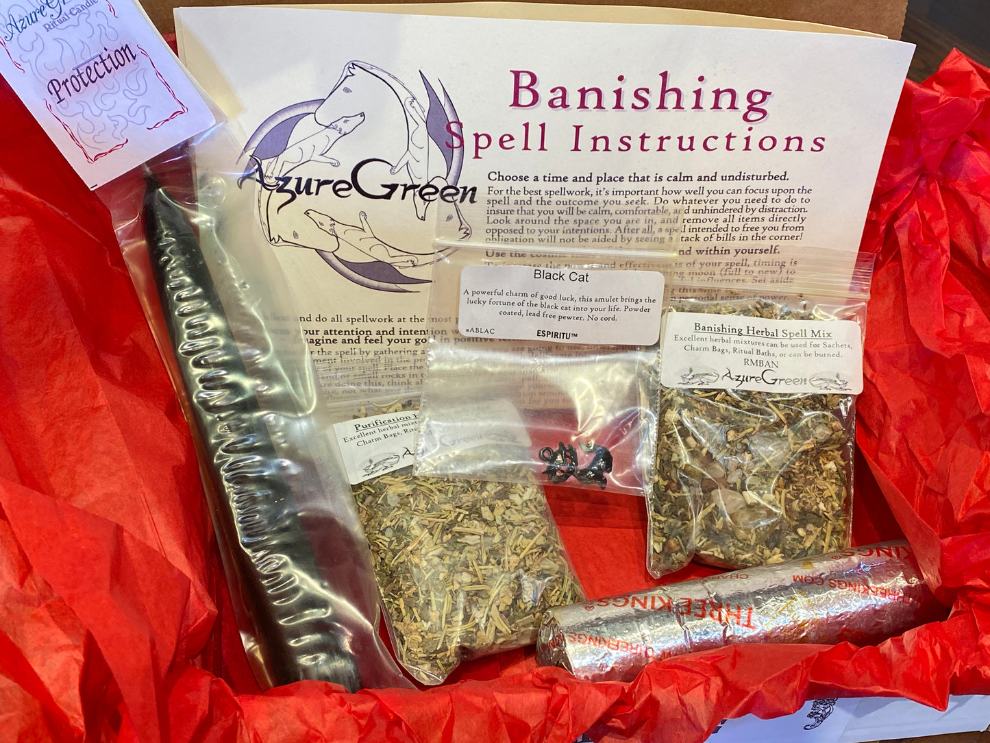 Banishing Ritual Spell Kit