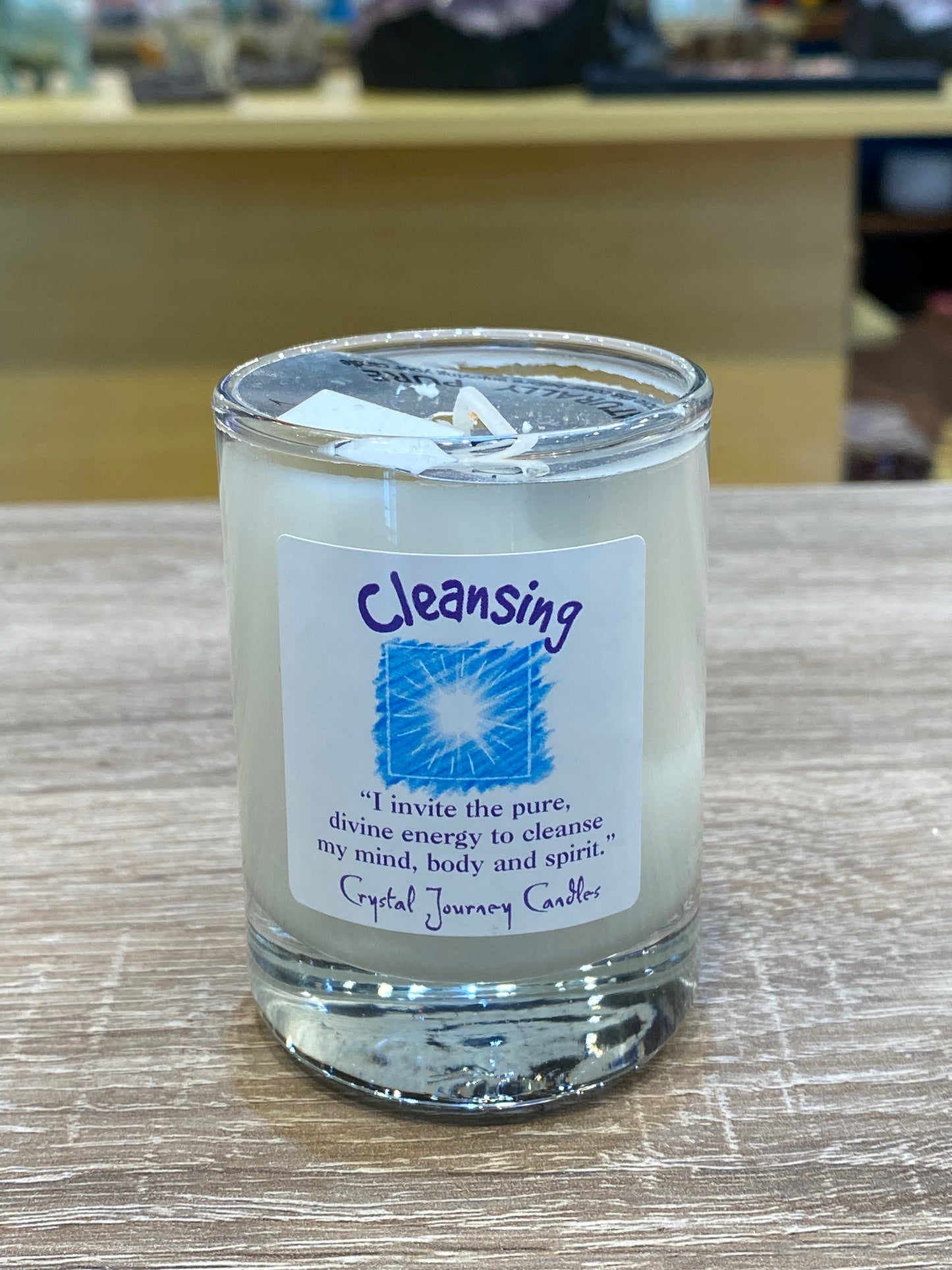 Crystal Journey Soy Votive Candles Cleansing