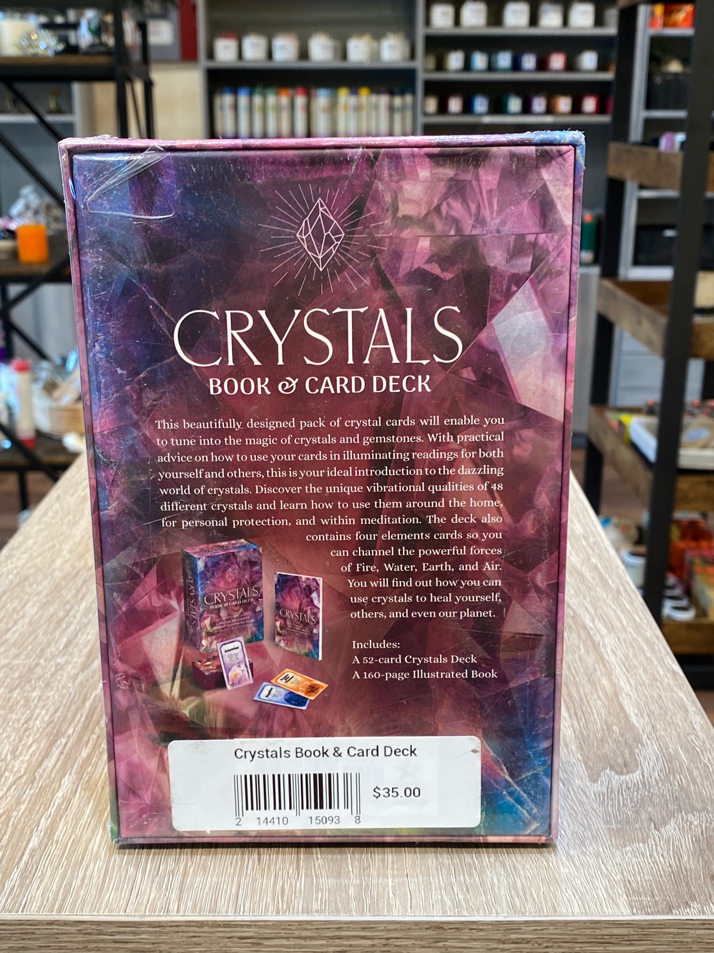 Crystals Book & Card Deck