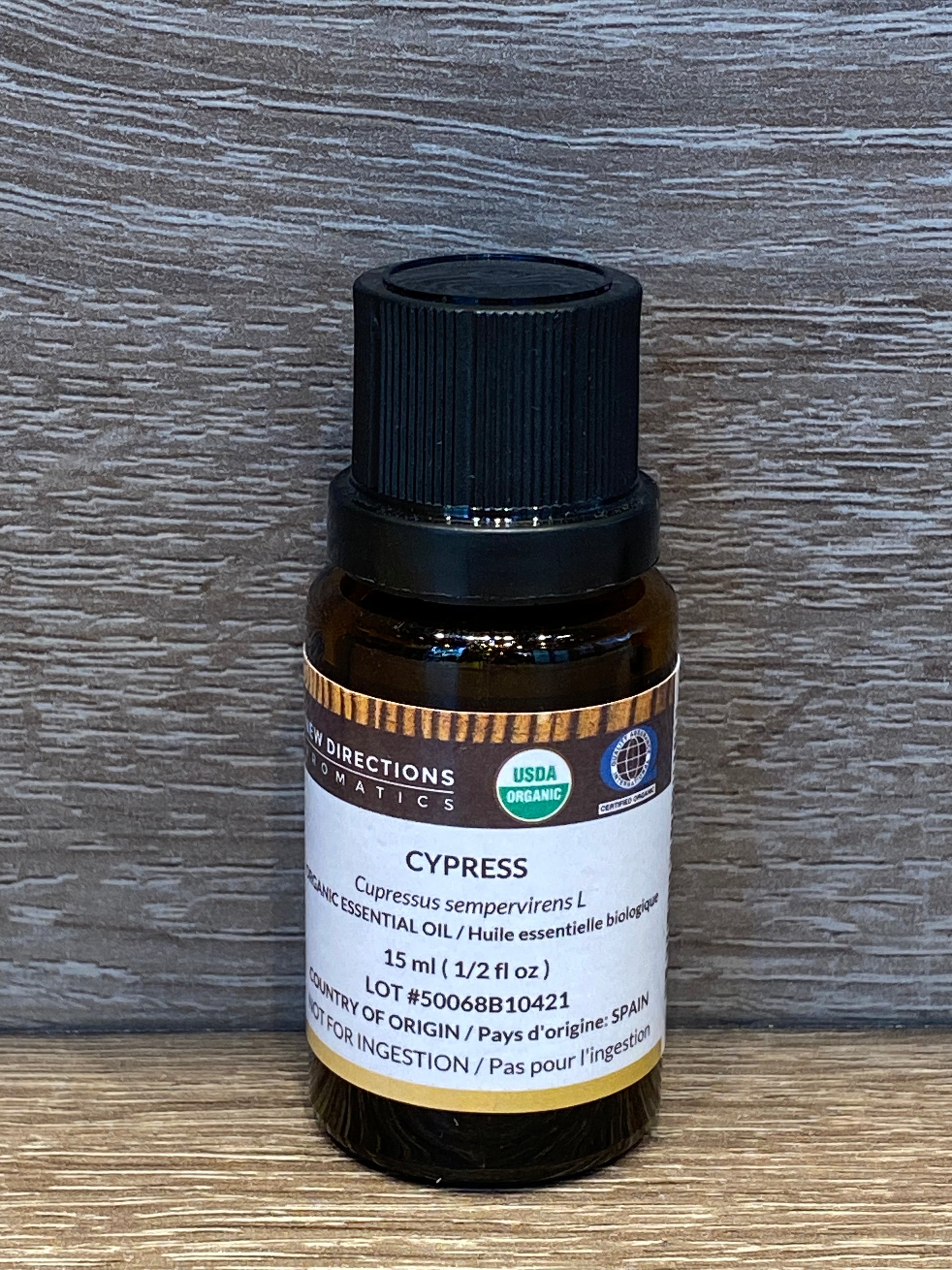 New Directions Aromatics Cypress Oil