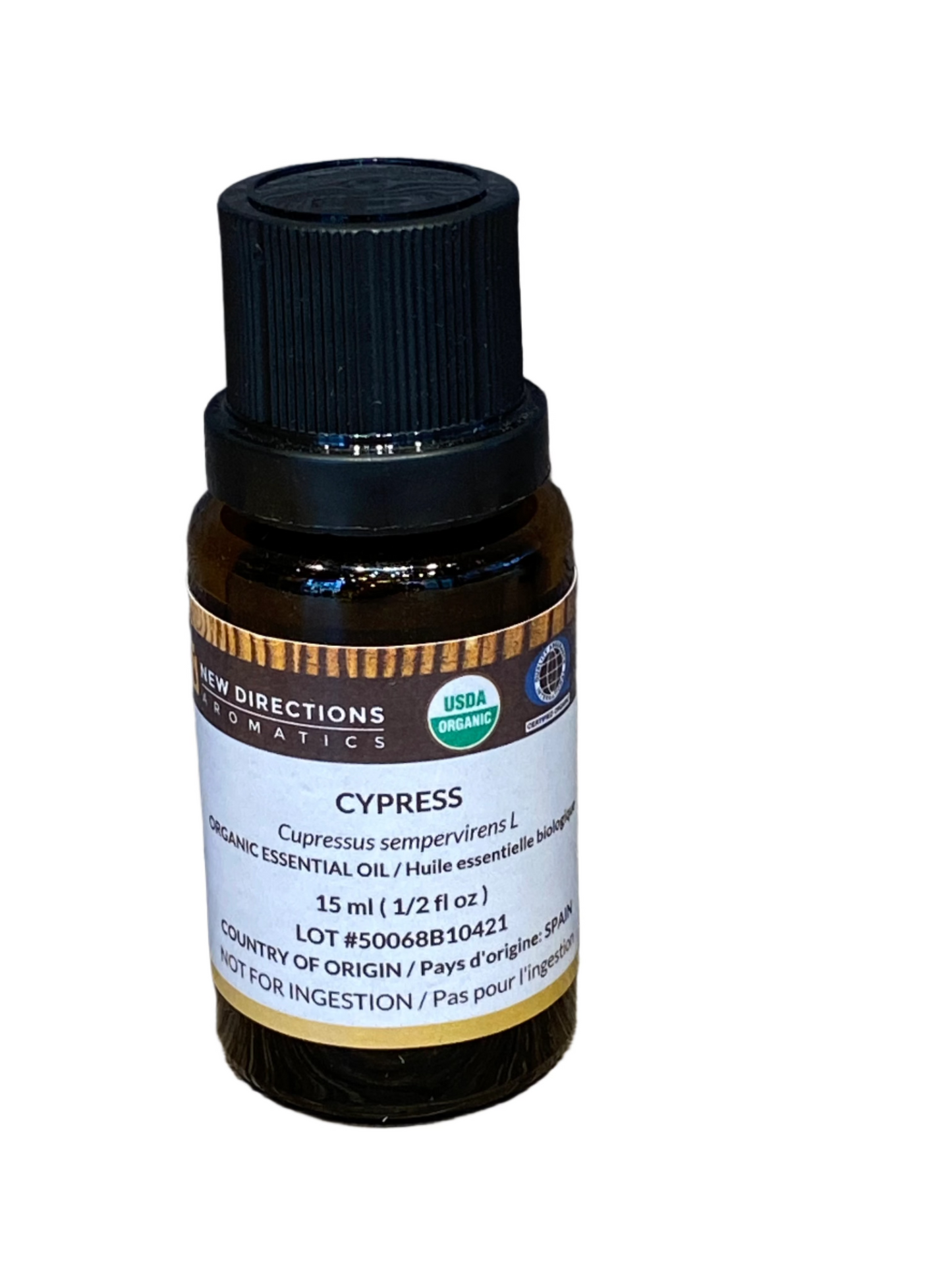 New Directions Aromatics Cypress Oil