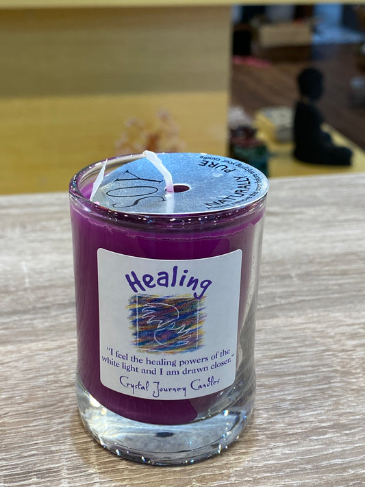 Crystal Journey Soy Votive Candles Healing