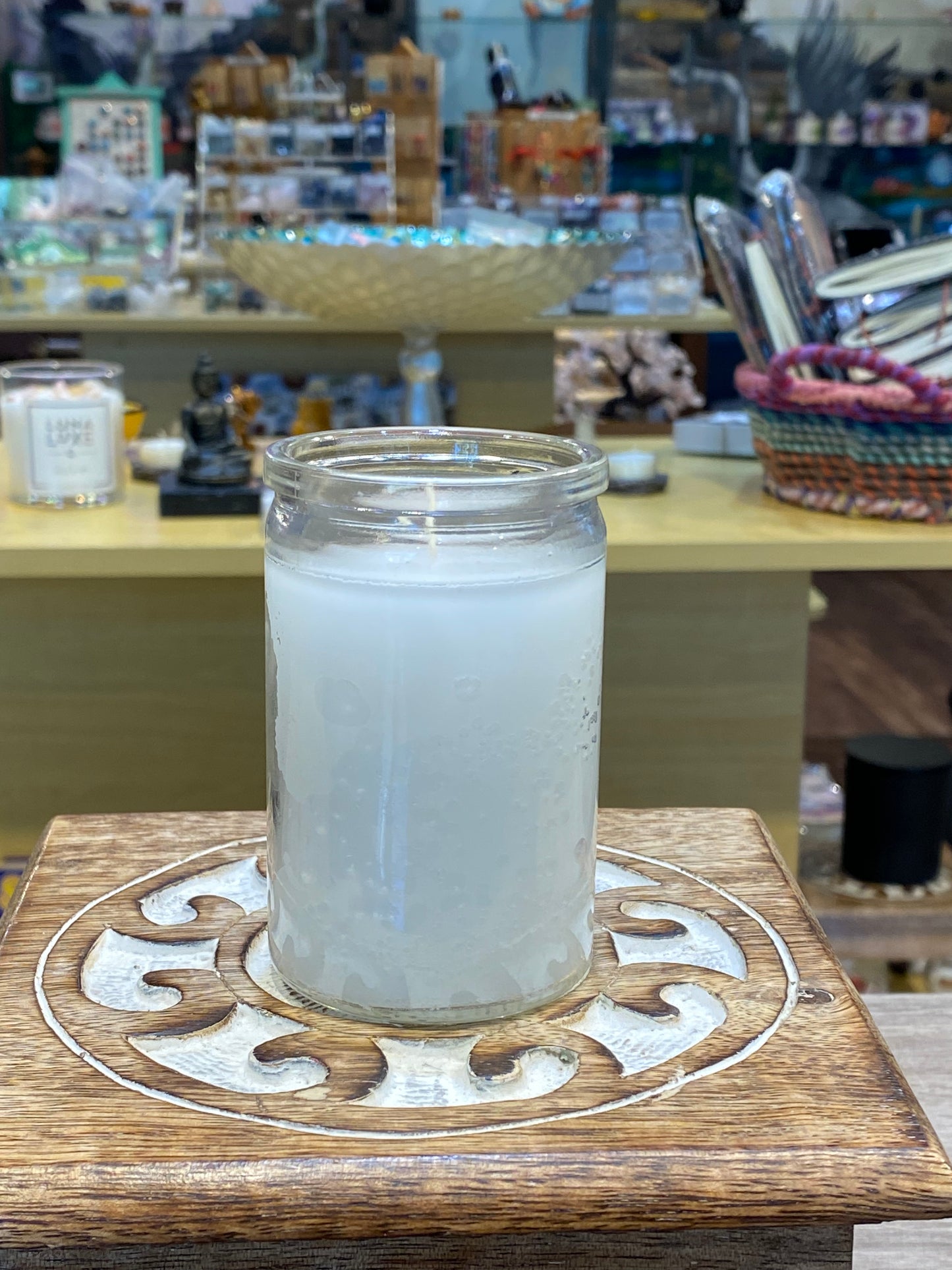 Prayer White 50 Hour Candle