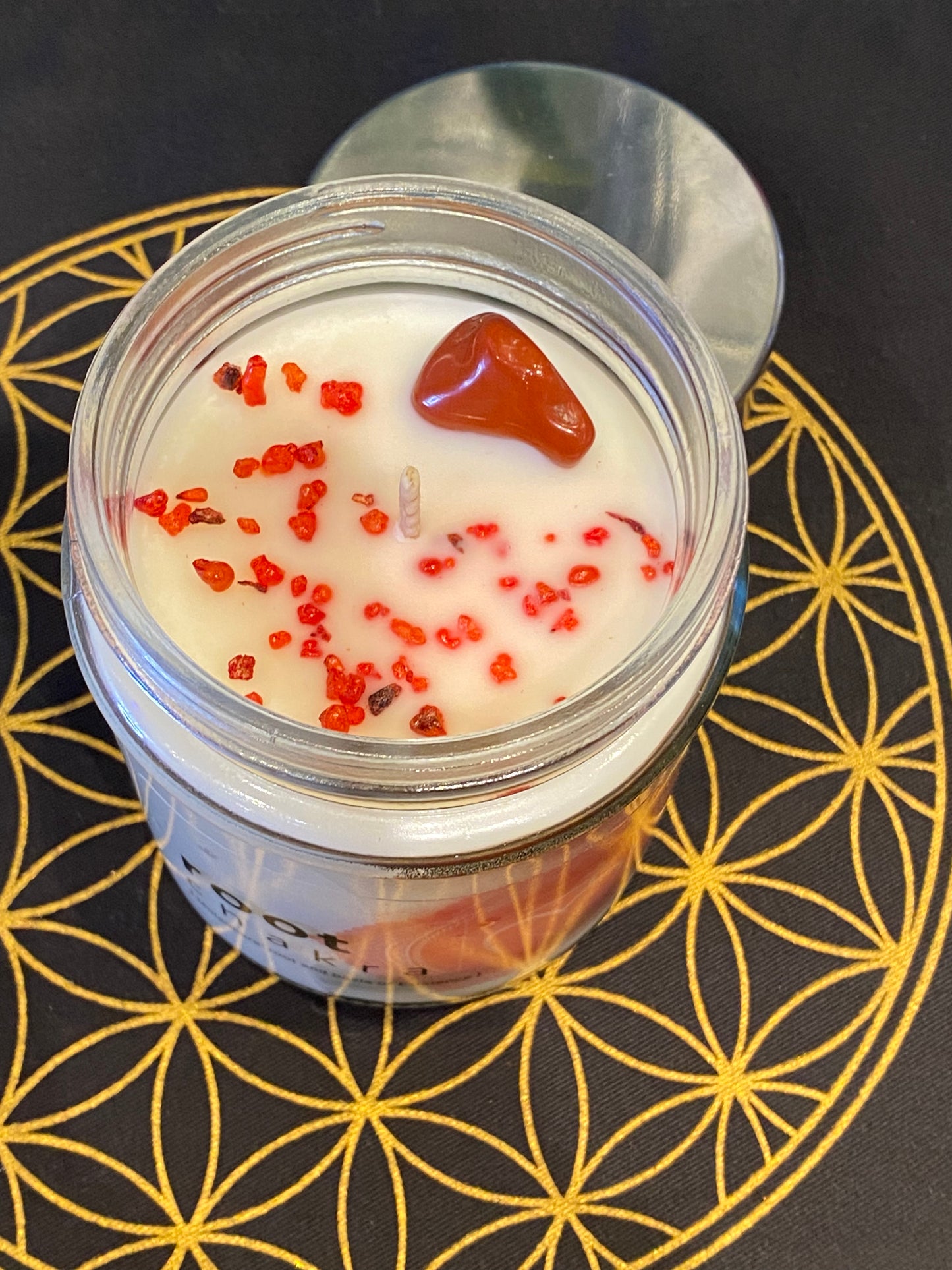 Nature's Artifacts Root Chakra Candle