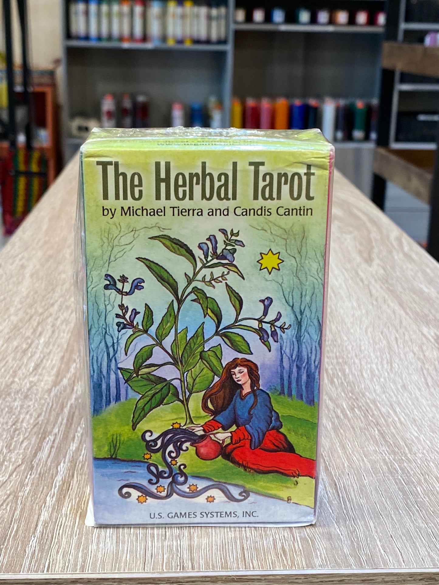 Herbal tarot deck by Tierra & Cantin