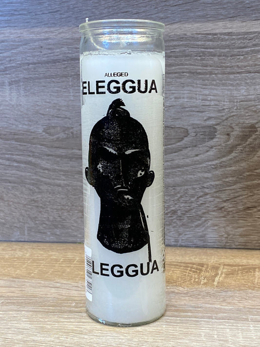 Eleggua 7 Day Candle, White