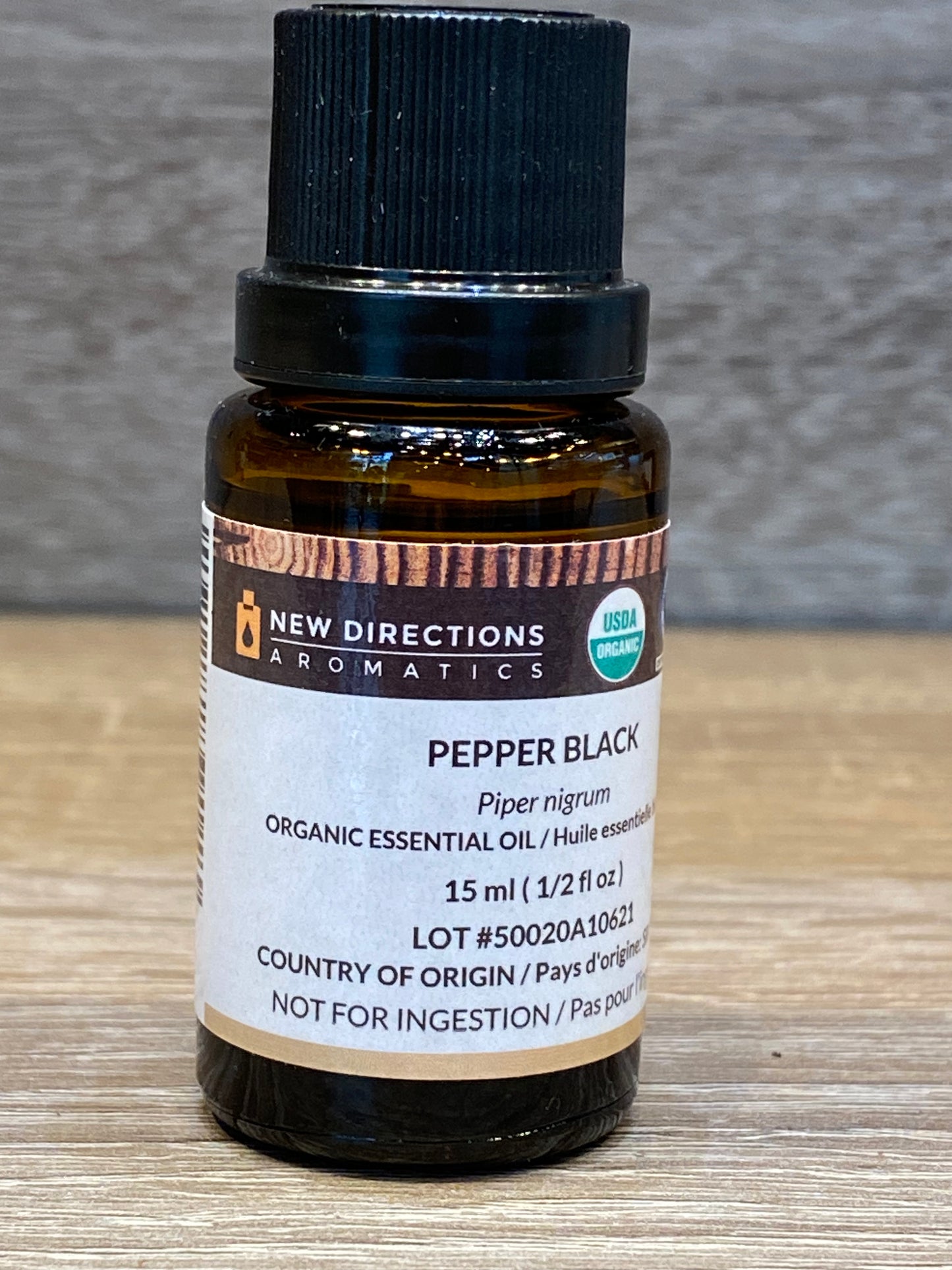 New Directions Aromatics Black Pepper Oil