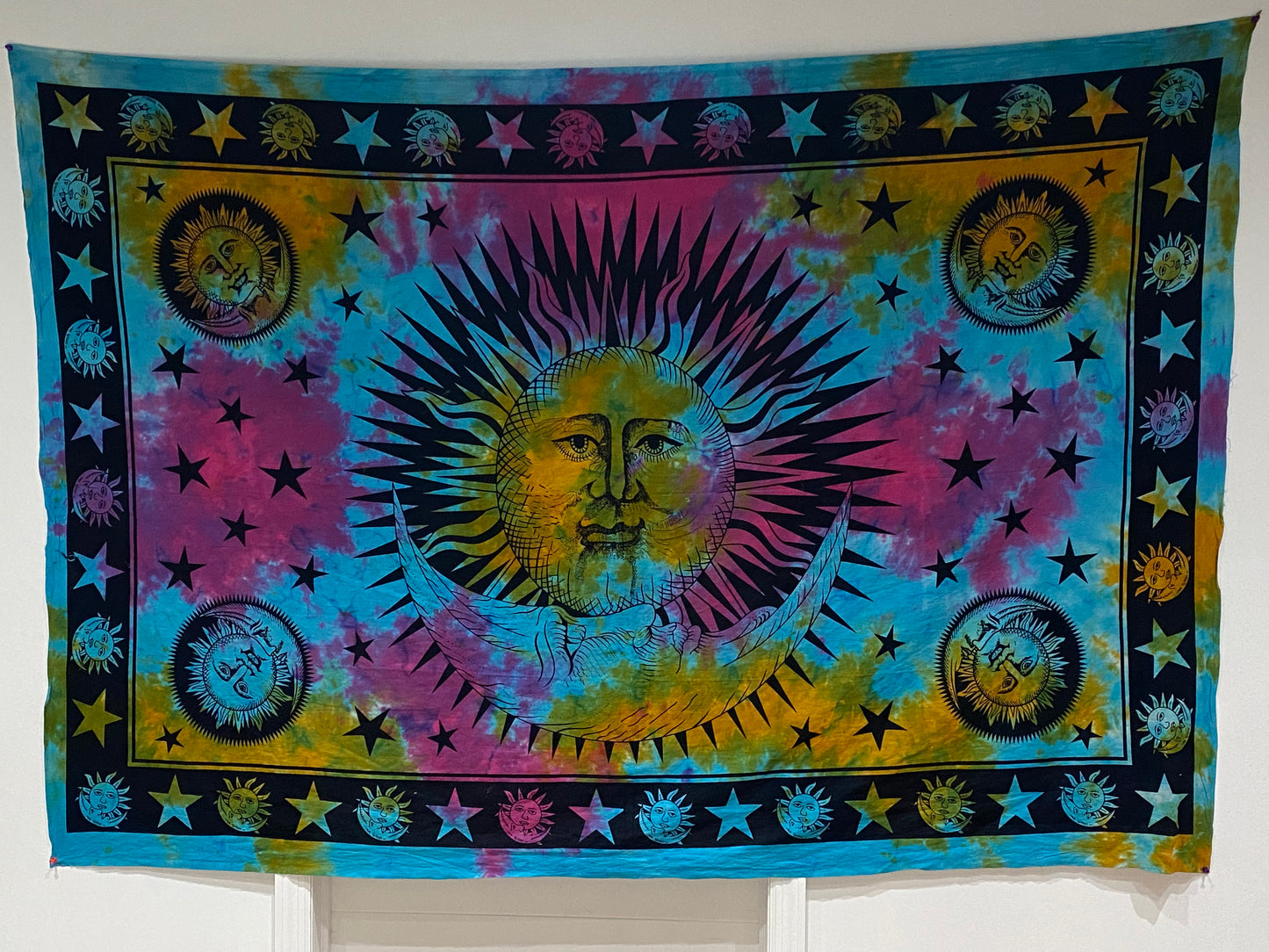 The Sun, The Moon, And The Stars Tapestry