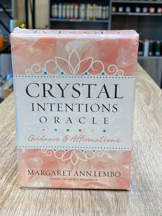 Crystal Intentions oracle by Margaret Ann Lembo