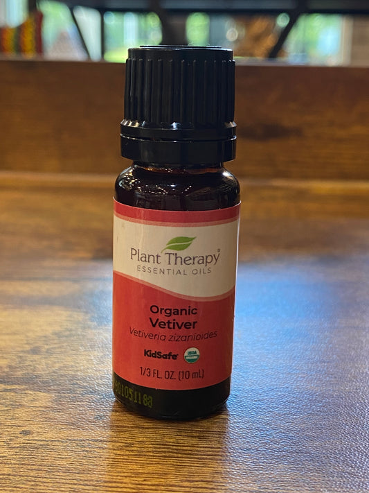 Plant Therapy Organic Vetiver Essential Oil 10 Ml