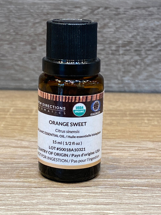 New Directions Aromatics Sweet Orange Oil