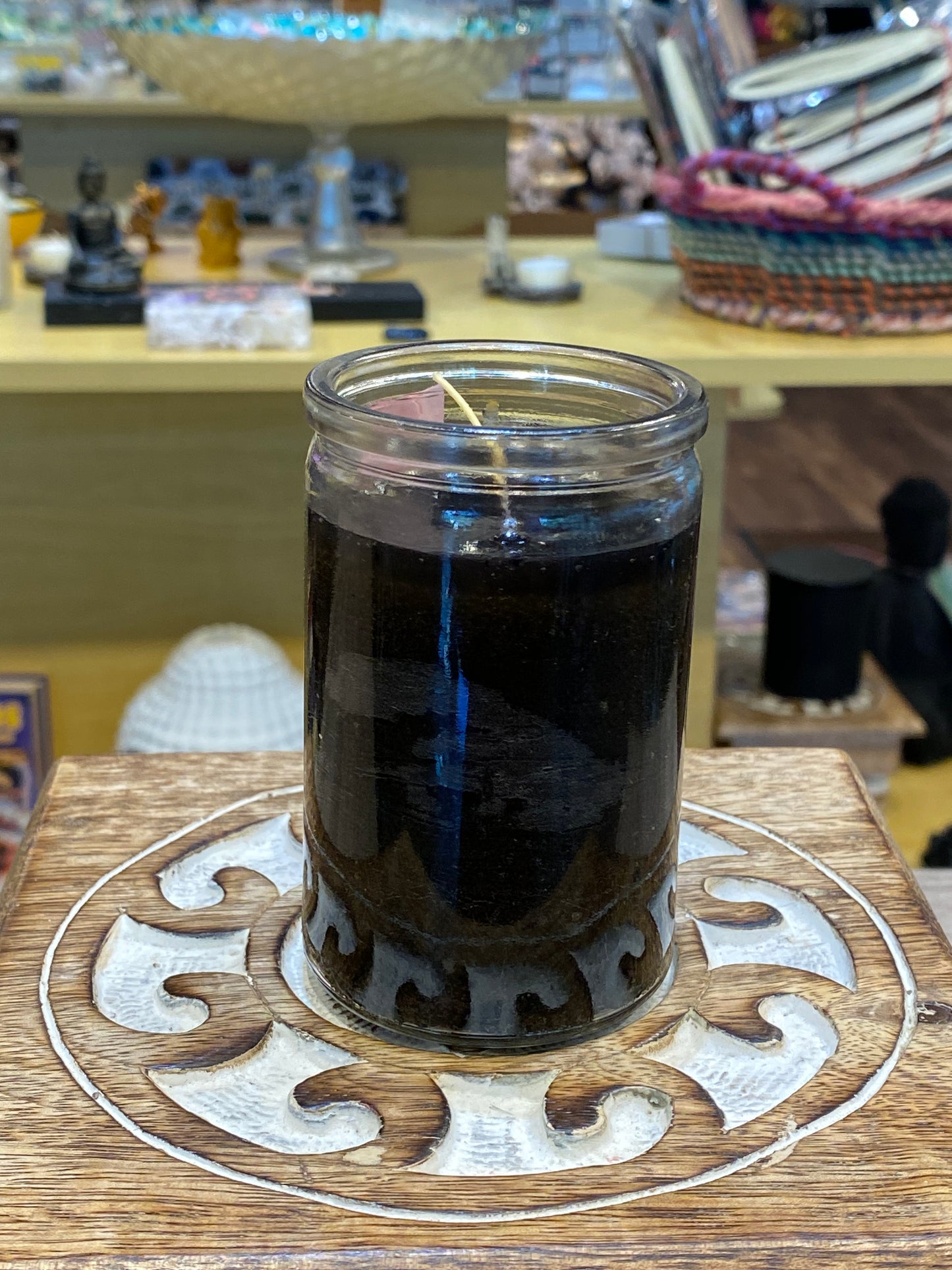 Prayer Black 50 Hour Candle