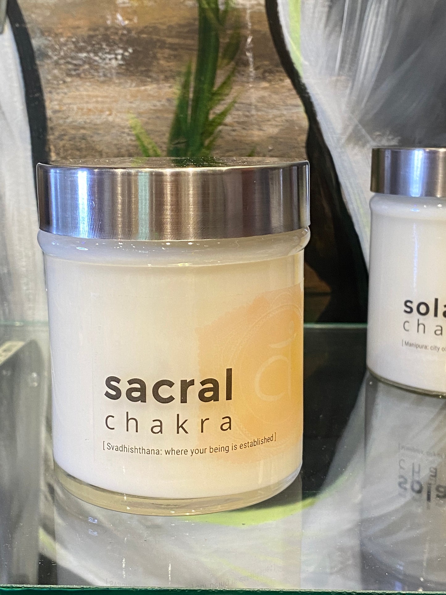 Nature's Artifacts Sacral Chakra Candle