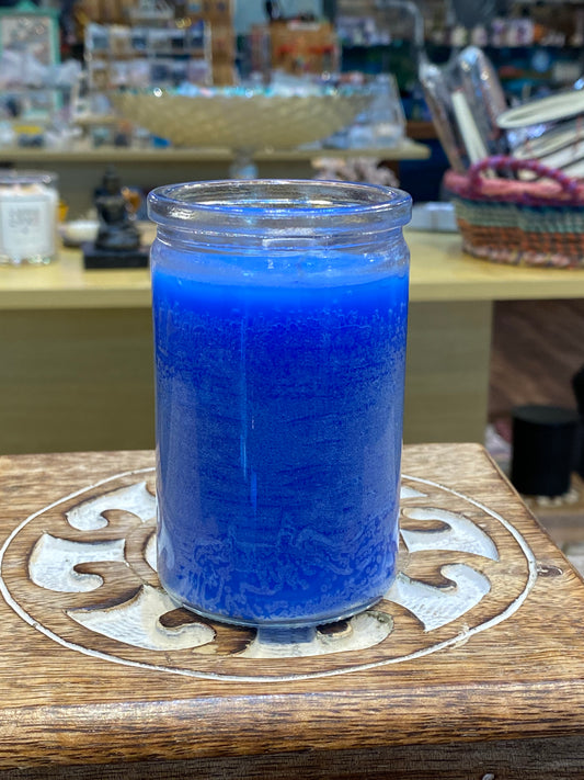 Prayer Blue 50 Hour Candle