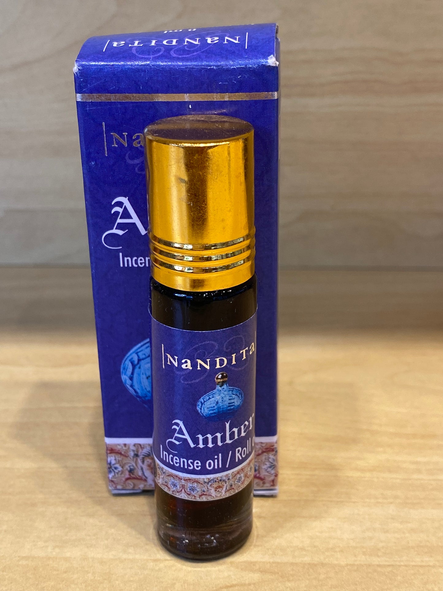 Nandita Amber Incense Oil Roll On