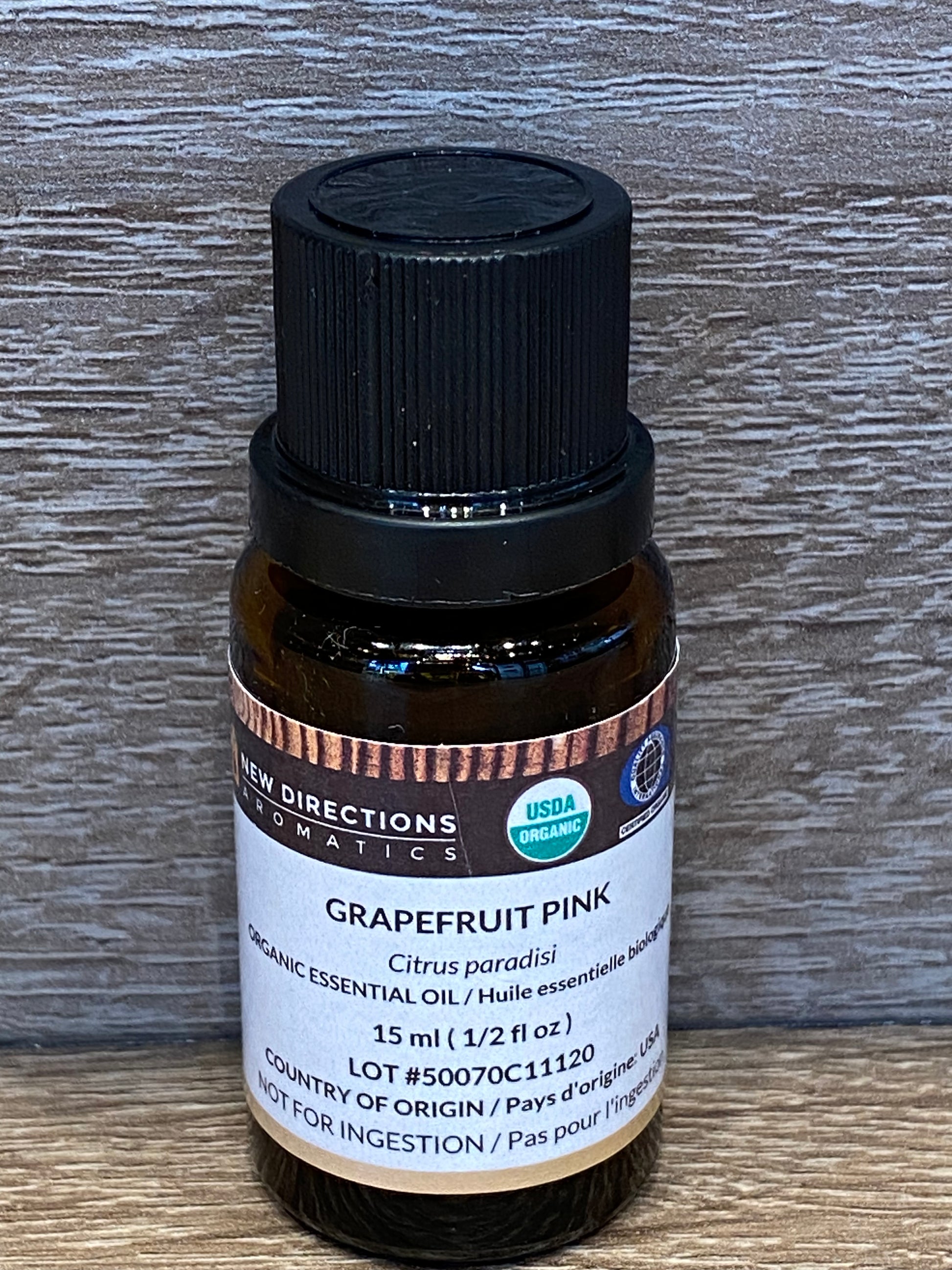 New Directions Aromatics Pink Grapefruit Oil