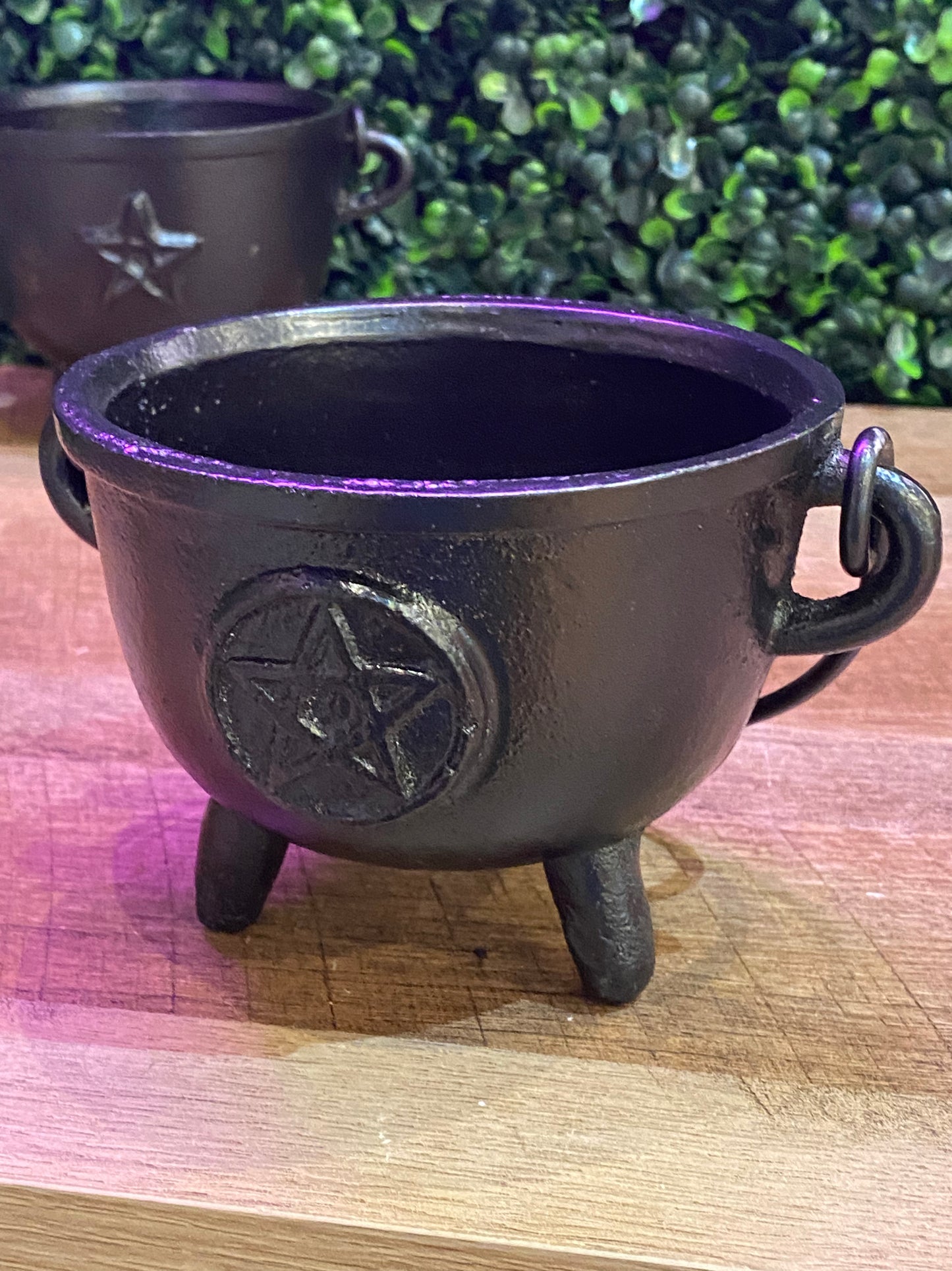 Pentacle Cast Iron Cauldron