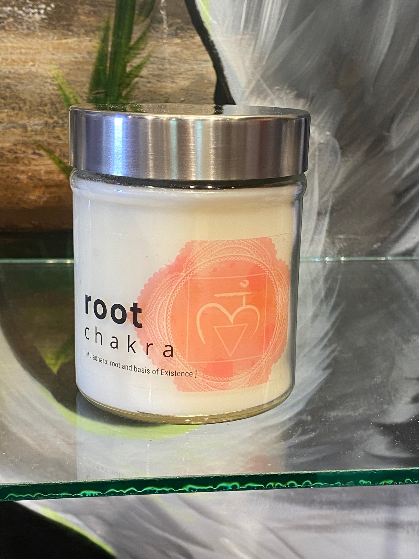 Nature's Artifacts Root Chakra Candle