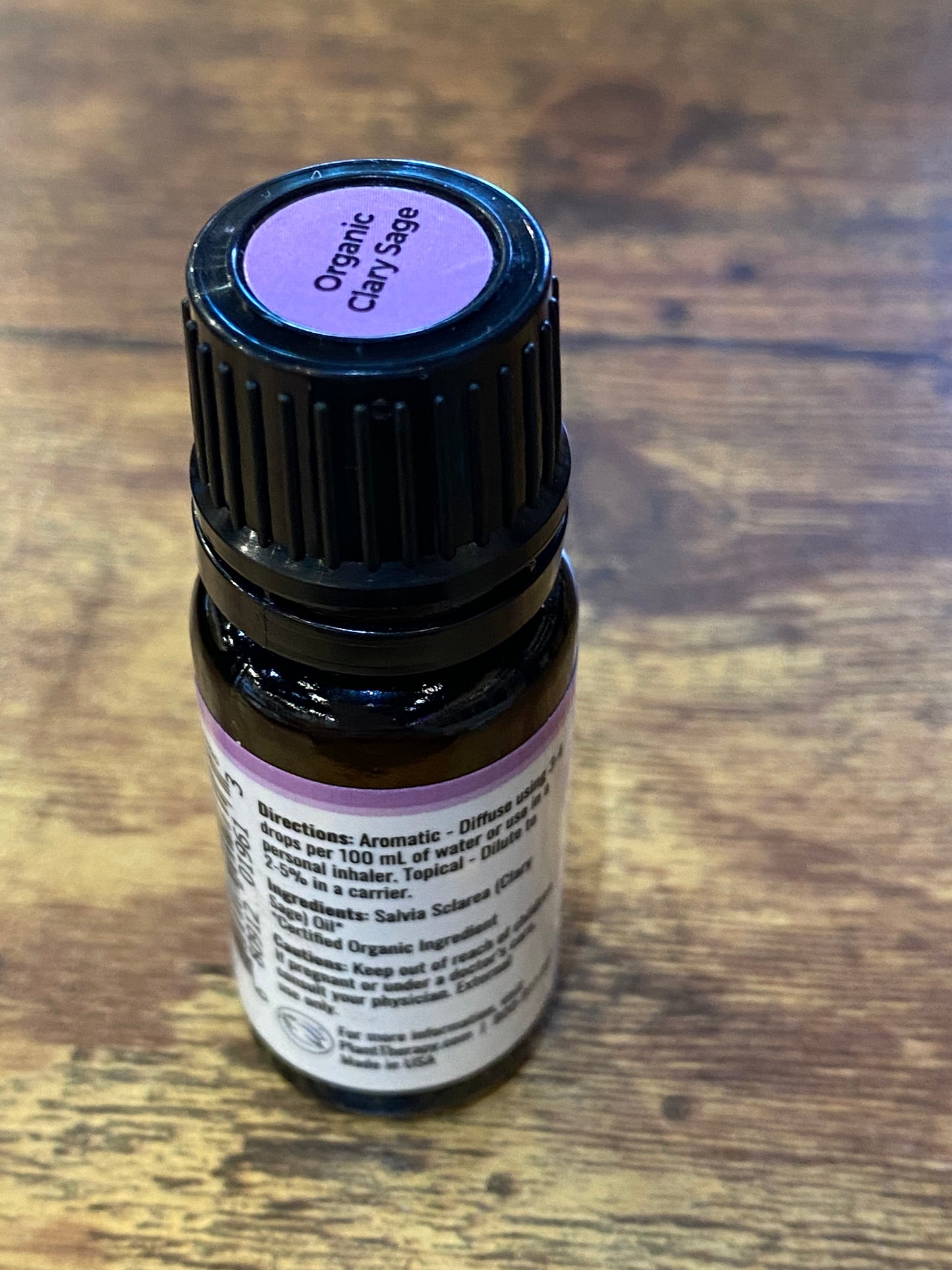 Plant Therapy Organic Clary Sage Essential Oil 10 Ml