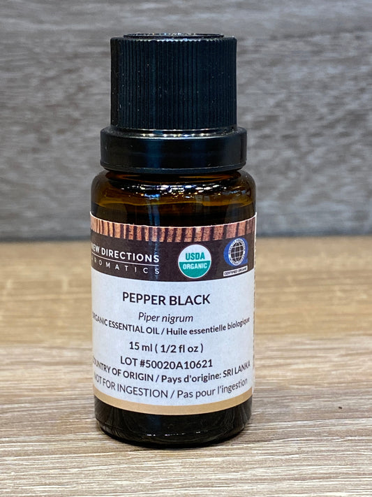 New Directions Aromatics Black Pepper Oil