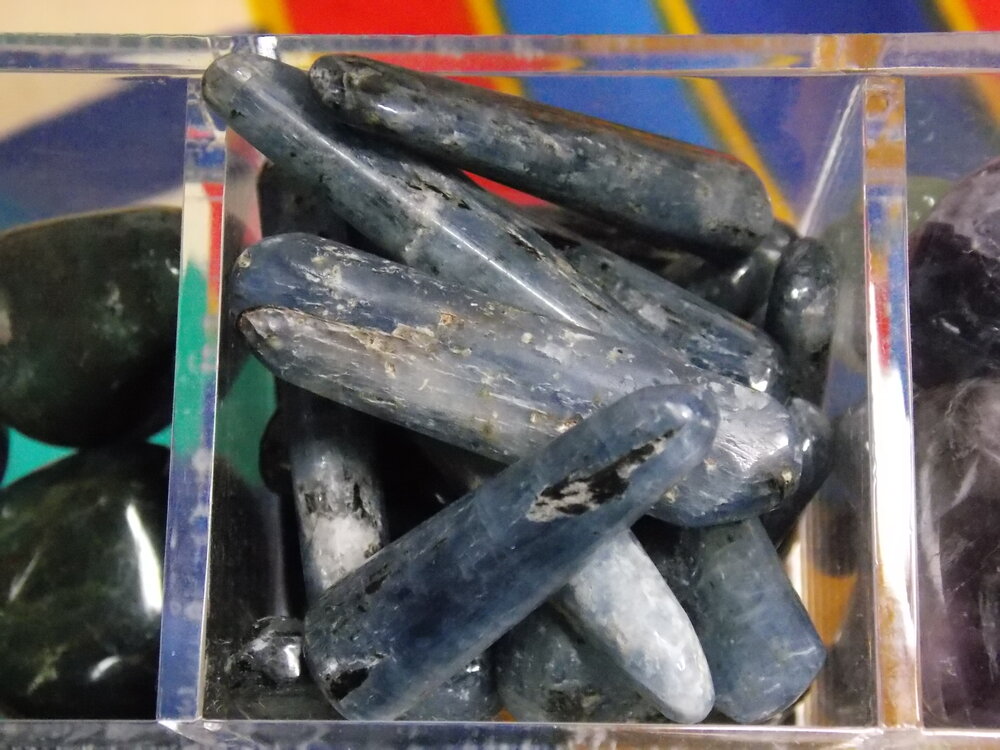 Blue Kyanite Points - Healing Lotus Shop