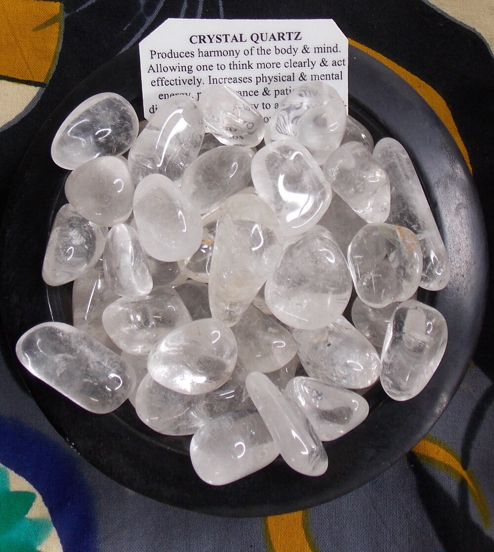 Crystal Quartz (dime size)