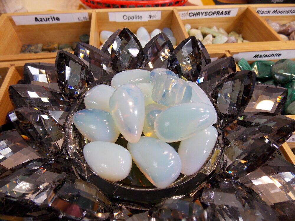 Opalite Tumbled Stones, Healing Lotus Shop