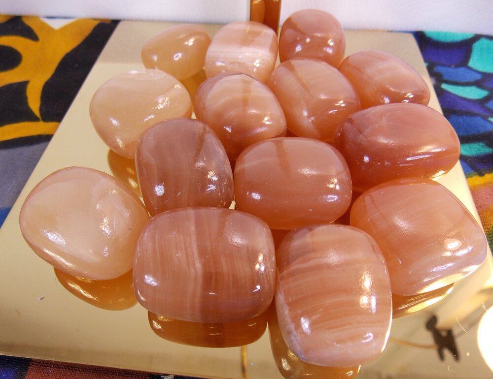 Honey Calcite Tumbled 1pc