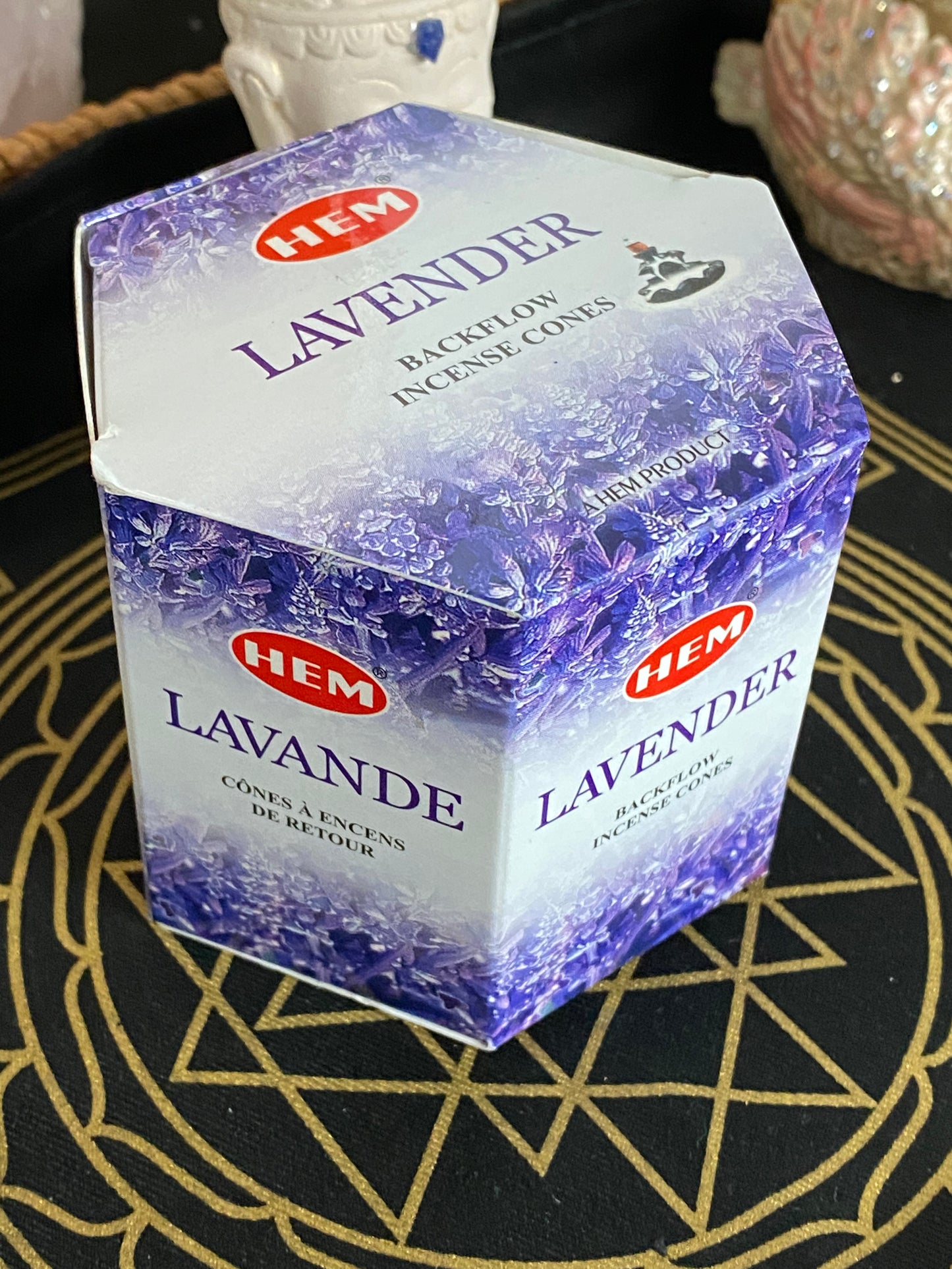 HEM Lavender Backflow Dhoop Incense