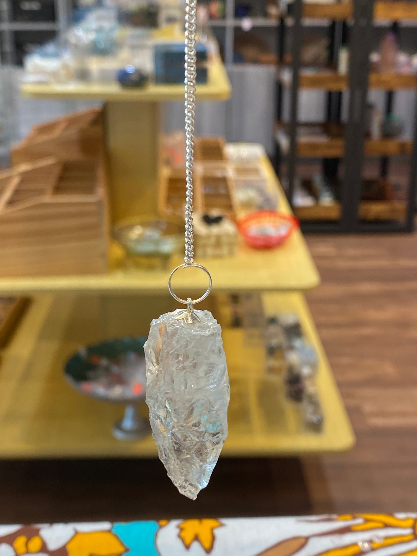 Clear Quartz Pendulum Natural Rough