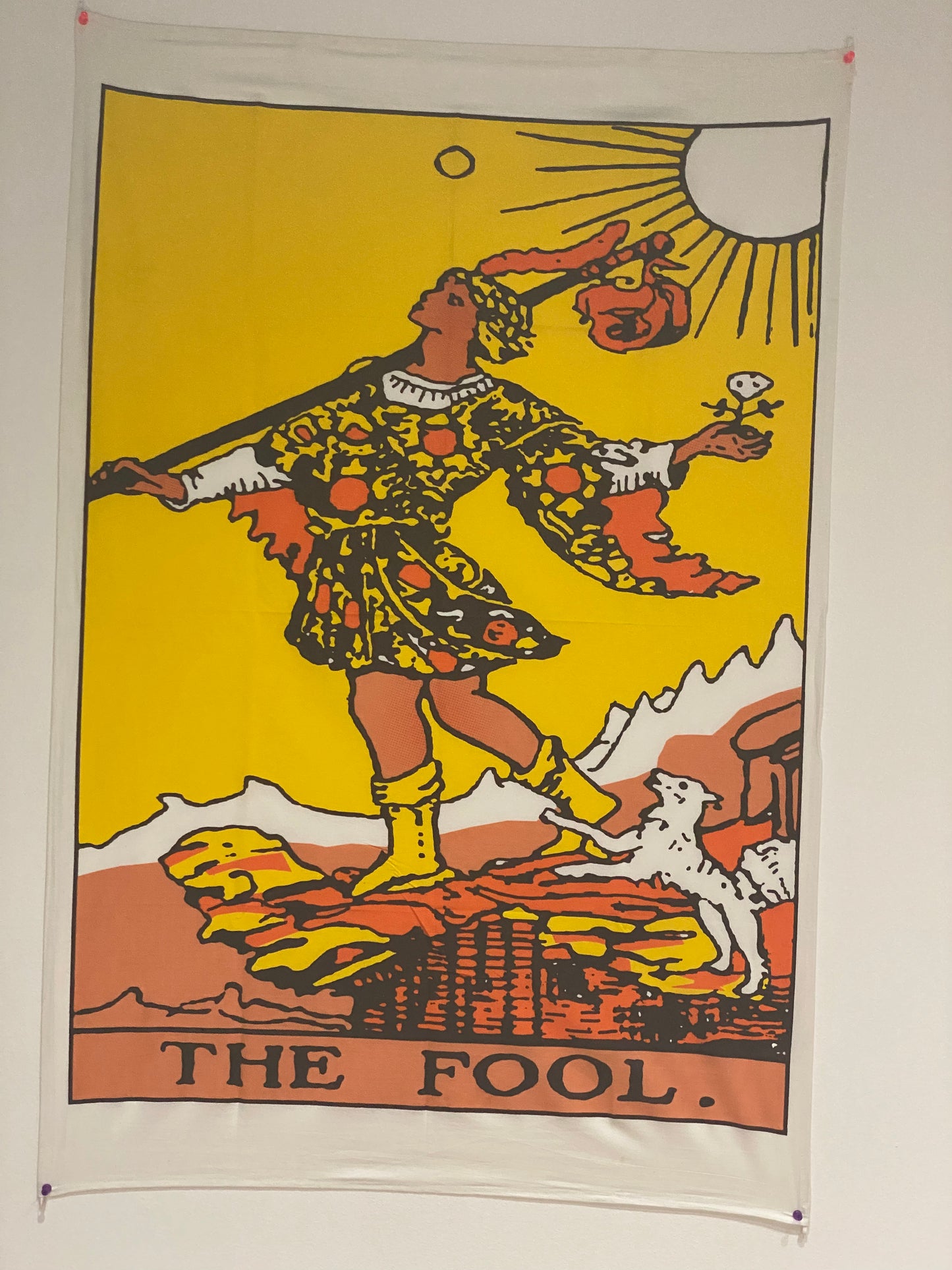 Rider Tarot Tapestry: The Fool