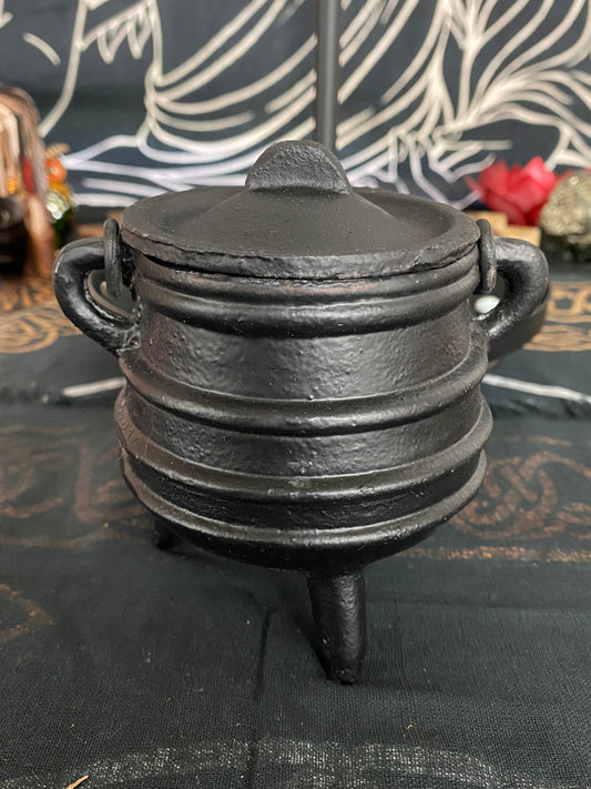 Cast Iron Triple Ring Cauldron